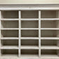 6' White Display Cabinet Hutch Bookcase Pharmacy Cabinet Apothecary A