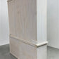 6' White Display Cabinet Hutch Bookcase Pharmacy Cabinet Apothecary A