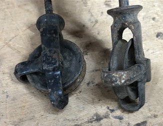 Mini Pulleys Lot 5, Industrial Age, Steampunk Factory Flywheels, Machine Decor A