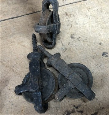 Mini Pulleys Lot 5, Industrial Age, Steampunk Factory Flywheels, Machine Decor A