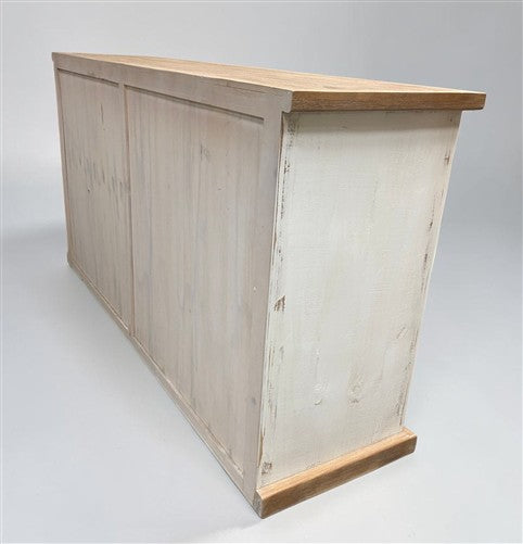 24 Drawer White & Natural Apothecary Cabinet Store Display Pharmacy Cupboard A