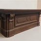 8' Brown Store Counter, Kitchen Island, Display Table, Tavern Front Bar, A