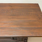 8' Brown Store Counter, Kitchen Island, Display Table, Tavern Front Bar, A