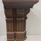 8' Brown Store Counter, Kitchen Island, Display Table, Tavern Front Bar, A
