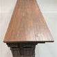 8' Brown Store Counter, Kitchen Island, Display Table, Tavern Front Bar, A