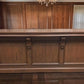 8' Brown Store Counter, Retail Display, Checkout Cabinet, Kitchen Island B