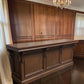 8' Brown Store Counter, Retail Display, Checkout Cabinet, Kitchen Island B