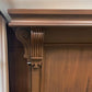8' Brown Store Counter, Retail Display, Checkout Cabinet, Kitchen Island B