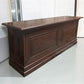 8' Brown Store Counter Retail Checkout Display Cabinet 4 Drawer Kitchen Island C