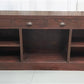 8' Brown Store Counter Retail Checkout Display Cabinet 4 Drawer Kitchen Island C