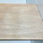 7' Solid Wood Dining Table, Farmhouse Rustic Turned Leg Kitchen Table, A