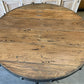 Modern Industrial Iron Age Crank Table, Round Bar Table, Kitchen Island Table, A