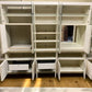 Jean Claude Mahey Style Wall Unit Vintage Display Case Entertainment Center
