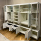 Jean Claude Mahey Style Wall Unit Vintage Display Case Entertainment Center