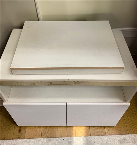 Jean Claude Mahey Style Wall Unit Vintage Display Case Entertainment Center