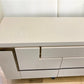 Jean Claude Mahey Style Credenza, Vintage Storage Cabinet, Sideboard Buffet