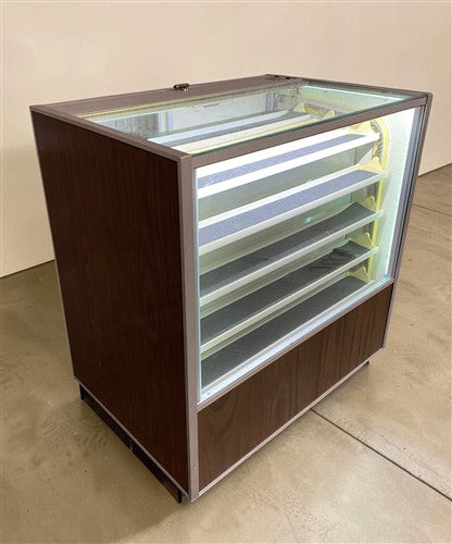 Berg Motion Case Rotating Lighted Display Case, Vintage Showcase Cabinet Working