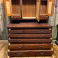 Primitive General Store Cabinet Vintage Apothecary Merchant 8 Drawer Cupboard