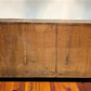 Vintage 8' Oak General Store Counter Cabinet Glass Doors Mercantile Apothecary