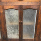 Vintage 8' Oak General Store Counter Cabinet Glass Doors Mercantile Apothecary