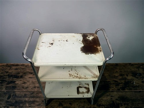 Cosco Cart, Retro Rolling Kitchen Stand, Bar Table, 1960s Mid Century Vintage D