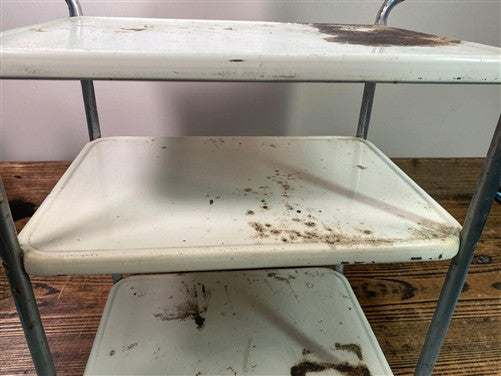 Cosco Cart, Retro Rolling Kitchen Stand, Bar Table, 1960s Mid Century Vintage D