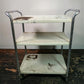 Cosco Cart, Retro Rolling Kitchen Stand, Bar Table, 1960s Mid Century Vintage D