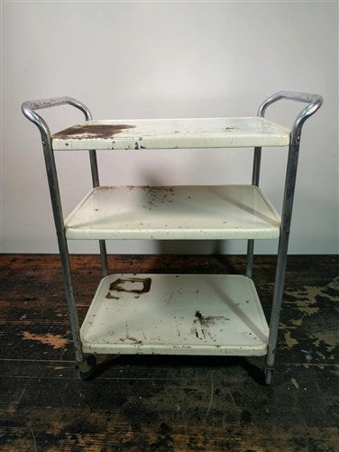 Cosco Cart, Retro Rolling Kitchen Stand, Bar Table, 1960s Mid Century Vintage D