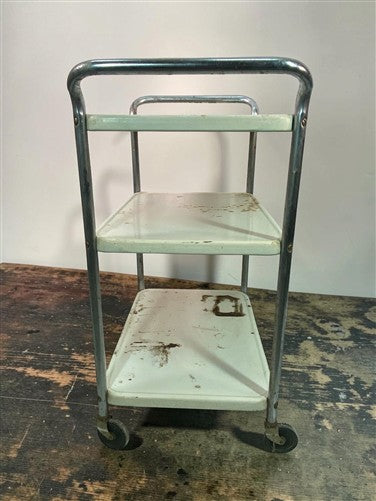 Cosco Cart, Retro Rolling Kitchen Stand, Bar Table, 1960s Mid Century Vintage D