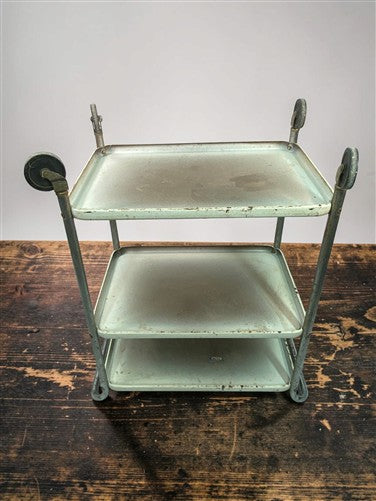 Cosco Cart, Retro Rolling Kitchen Stand, Bar Table, 1960s Mid Century Vintage D
