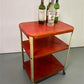 Cosco Cart, Retro Rolling Kitchen Stand, Bar Table, 1960s Mid Century Vintage E
