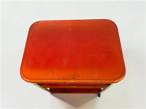 Cosco Cart, Retro Rolling Kitchen Stand, Bar Table, 1960s Mid Century Vintage E