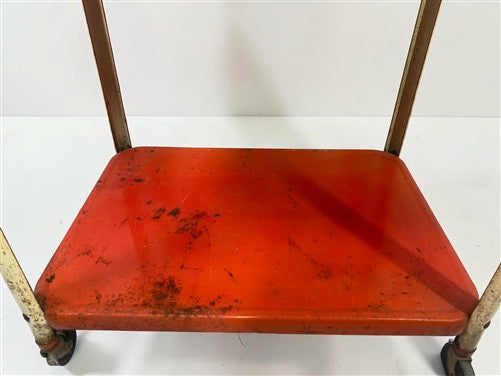 Cosco Cart, Retro Rolling Kitchen Stand, Bar Table, 1960s Mid Century Vintage E