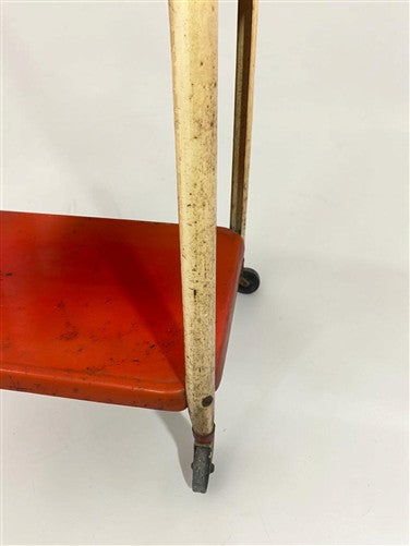 Cosco Cart, Retro Rolling Kitchen Stand, Bar Table, 1960s Mid Century Vintage E