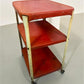 Cosco Cart, Retro Rolling Kitchen Stand, Bar Table, 1960s Mid Century Vintage E