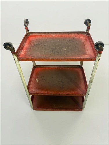 Cosco Cart, Retro Rolling Kitchen Stand, Bar Table, 1960s Mid Century Vintage E