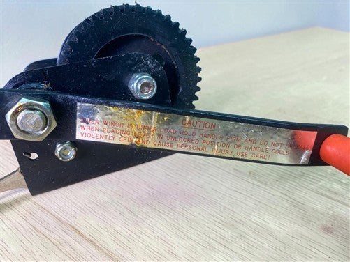 800 LB General Purpose Winch, Vintage Hand Operated Crank Took in Original Box
