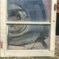 Wood Transom Window, 3 Pane Glass, Vintage Architectural Salvage Frame, A90