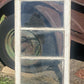 Wood Transom Window, 3 Pane Glass, Vintage Architectural Salvage Frame, A90