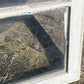 Wood Transom Window, 3 Pane Glass, Vintage Architectural Salvage Frame, A90