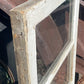 Wood Transom Window, 3 Pane Glass, Vintage Architectural Salvage Frame, A90