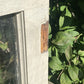 Wood Transom Window, 3 Pane Glass, Vintage Architectural Salvage Frame, A91