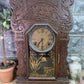Sessions Mantel Clock, Vintage Wind Up Kitchen Parlor Clock w/ Pendulum D