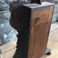 Ingraham Mantel Clock, Vintage Wind Up Kitchen Parlor Clock w/ Pendulum & Key F