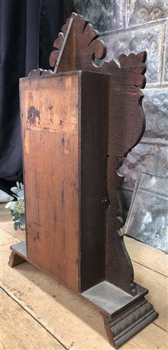 Ingraham Mantel Clock, Vintage Wind Up Kitchen Parlor Clock w/ Pendulum & Key F