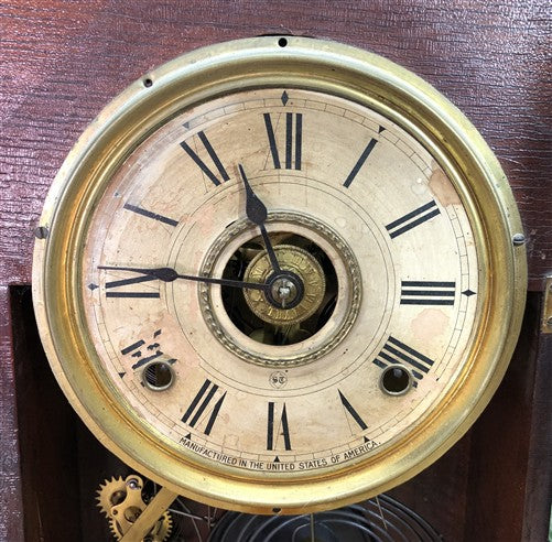 Seth Thomas Mantel Shelf Clock, Vintage Wind Up Kitchen Parlor Clock G