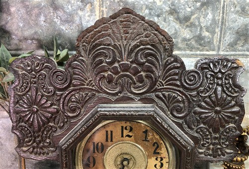 Seth Thomas Mantel Shelf Clock, Vintage Wind Up Kitchen Parlor Clock H