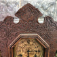 Waterbury Mantel Shelf Clock, Vintage Wind Up Kitchen Parlor w/ Pendulum & Key I