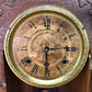 Waterbury Mantel Shelf Clock, Vintage Wind Up Kitchen Parlor w/ Pendulum & Key I