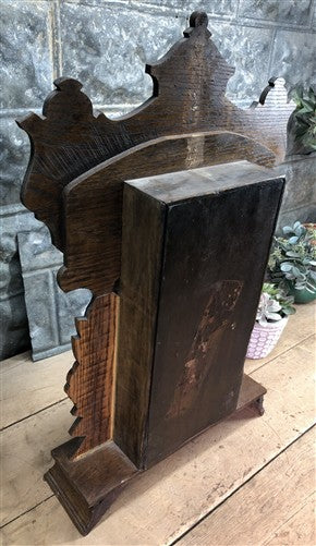 Seth Thomas Mantel Shelf Clock, Vintage Wind Up Kitchen Parlor w/ Pendulum Key J